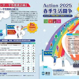 Action2025春季生活闘争《ジェンダー平等に向けて次のフェーズへ》